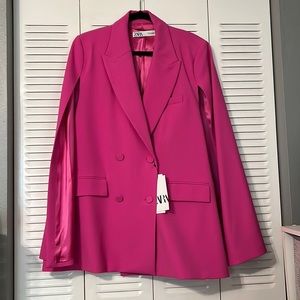 NWT Zara Cape Blazer